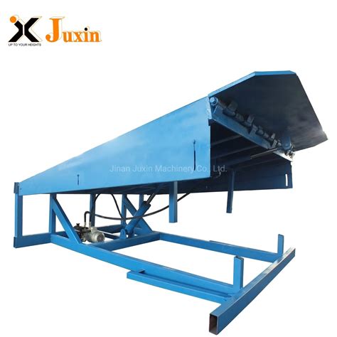 6t 8t 10t Industrial Container Loading Ramp Hydraulic Cylinder Dock