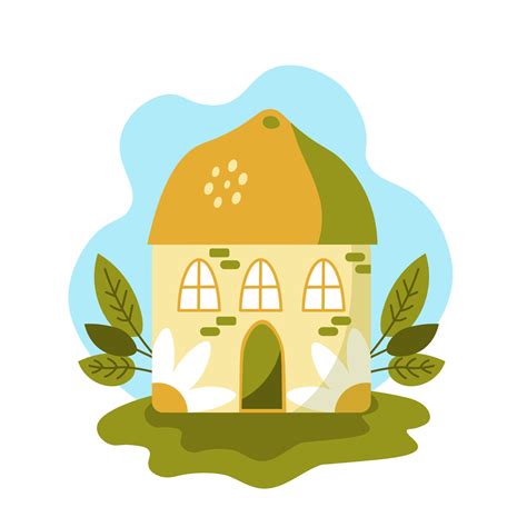 Lemon House Vector Illustration 17772616 Vector Art At Vecteezy