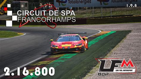 Assetto Corsa Competizione Ferrari Gt Spa Francorchamps