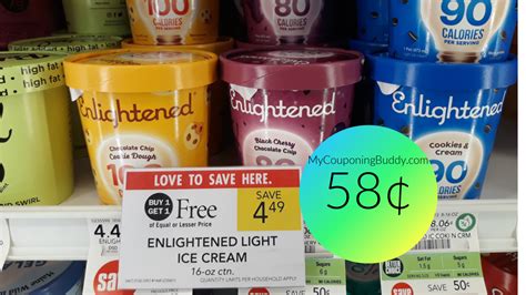 Enlightened Ice Cream 58¢ At Publix My Publix Coupon Buddy