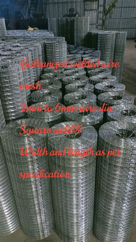 Galvanised Iron Welded Wire Mesh Weld Mesh At Rs Kg In Nagpur