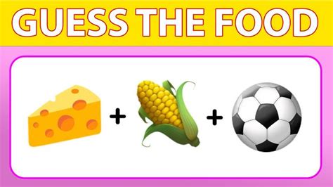 Guess The Food By Emoji | Food Quiz in 2023 | Emoji challenge, Emoji food, Food quiz