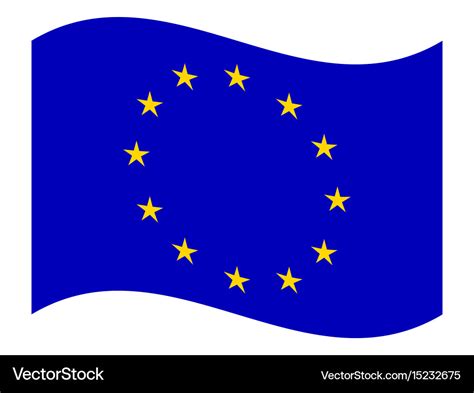 European union flag Royalty Free Vector Image - VectorStock