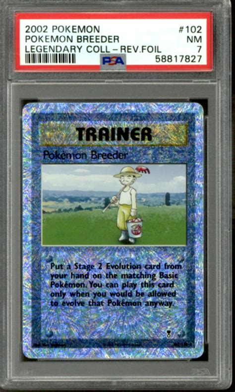 Pokemon Legendary Collection Reverse Holo Foil Pokemon Breeder 102110