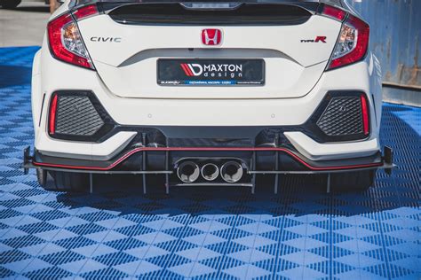 Racing Durability Rear Valance Honda Civic X Type R Our Offer Honda