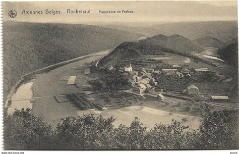 Bouillon Rochehaut Ardennes Belges Panorama De Frahan