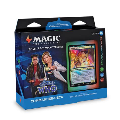 Doctor Who Paradox Power Commander Deck Magic The Gathering Magic