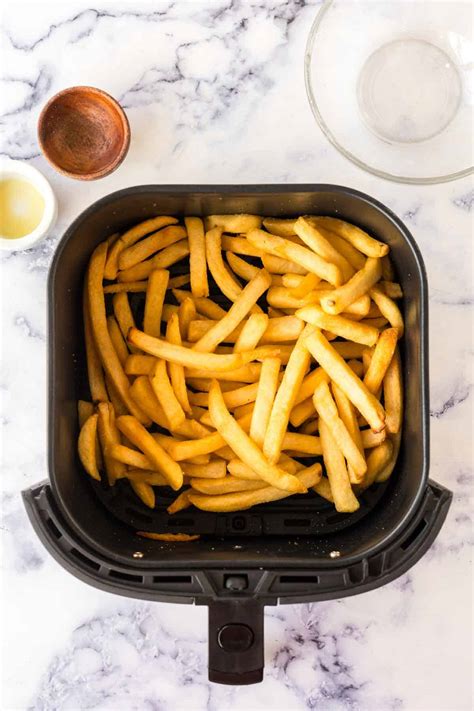 Air Fryer Frozen Fries — Bless This Mess