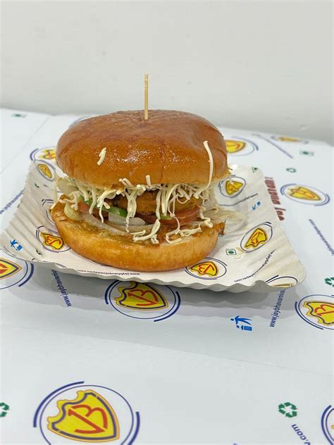 Cheese Vegetable Burger R/NOG - Jay Bhavani Brisbane