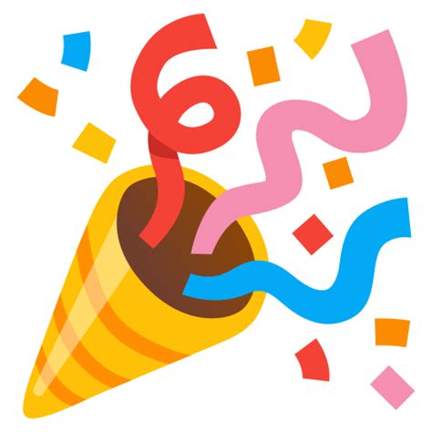 🎉 Cañón De Confeti Emoji