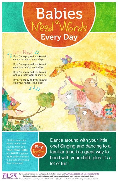 Babies Need Words Every Day Talk Read Sing Play Association