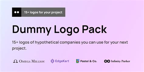 Dummy Logo Pack Figma