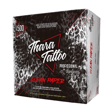 Papel Thara Tattoo 500 Folhas Clean Paper Universe Ink