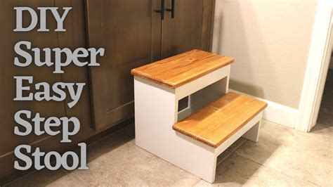 Diy Step Stool How To Build A Step Stool Scrap Wood Project Youtube