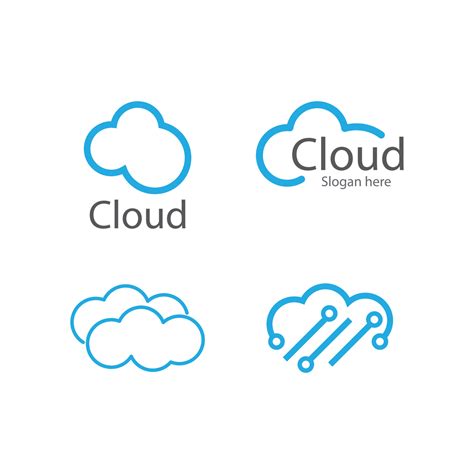 Cloud illustration vector 14720027 Vector Art at Vecteezy