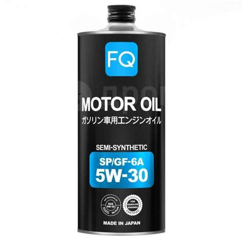 Моторное масло FQ 5W-30 SP/GF-6A SEMI-Synthetic, 1л, FQ Fujito Quality ...