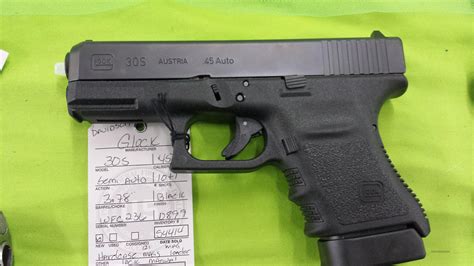 Glock 30s 30 S 45acp 45 Gen 3 Fs 2 10rdnib For Sale