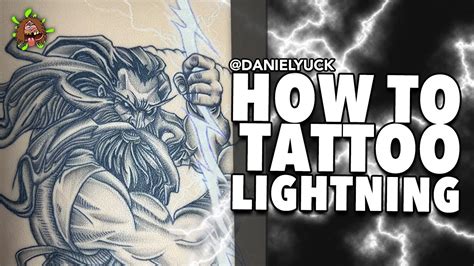 Tattooing 101 How To Tattoo Lightning Youtube