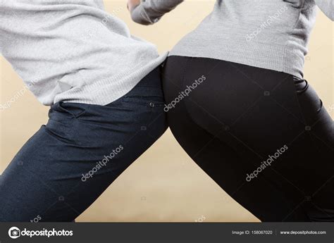 Man And Woman Butts Touching Stock Photo By Anetlanda 158067020