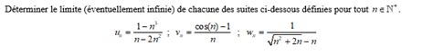 DS1 du 01 10 2019 Suites arithmétiques et géométrique raisonnement