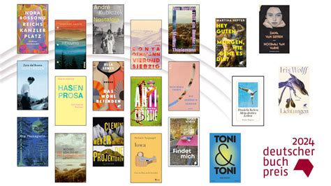 Longlist für den Deutschen Buchpreis 2024 steht fest