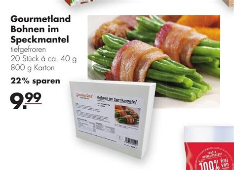 Gourmetland Bohnen Im Speckmantel G Angebot Bei Handelshof