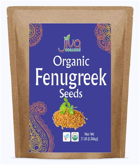 Amazon Jiva Organic Fenugreek Seeds Lb Bulk As Seen On Tik Tok