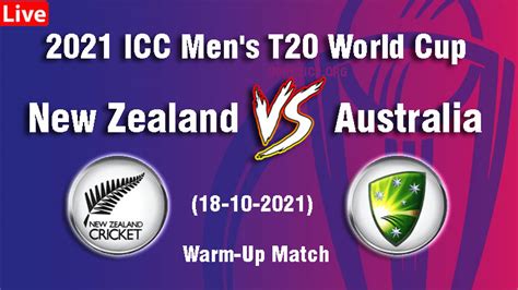 Warm Up New Zealand Vs Australia T20 World Cup 2021 AUS Won By 3