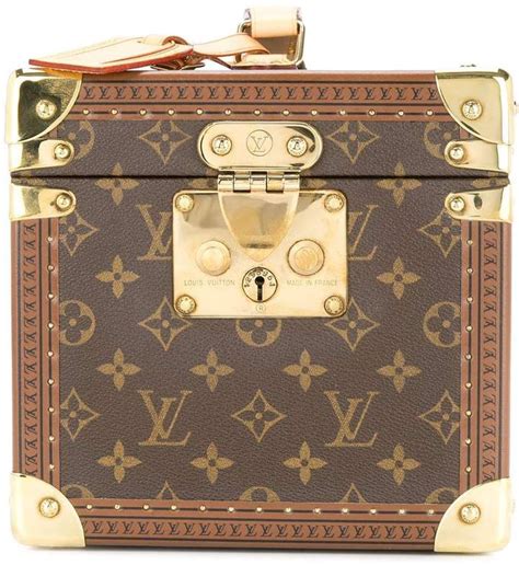 Louis Vuitton Pre Owned Monogram Jewellery Box Farfetch Louis Vuitton Vintage Louis Vuitton