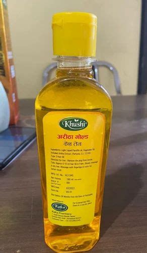 V Khushi Aritha Gold Hair Oil At Rs In Ahmedabad Id