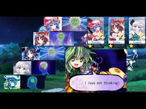 Touhou Lost Word Global Wood Elemental Ex P Farm P Mv Remi P