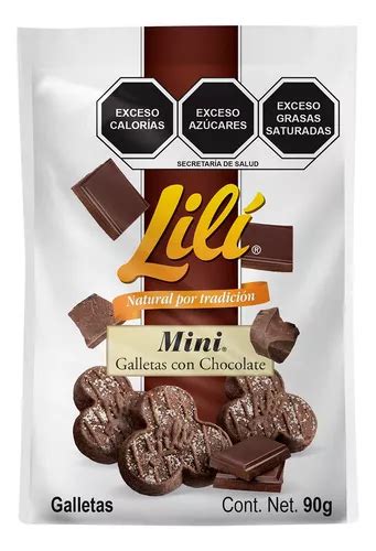 Galletas Lili Mini Con Chocolate Gr Mercadolibre