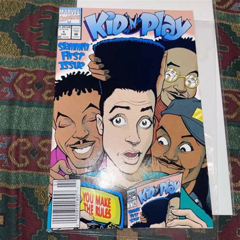 KID N PLAY 1 Marvel Comics février 1992 kiosque à journaux VF VHTF