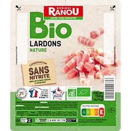 Lardons Nature Sans Nitrite Bio Monique Ranou Bio Intermarch