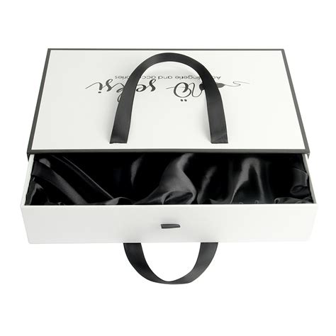 Luxury Customized Sliding Drawer Gift Paper Box For Woman Clothing