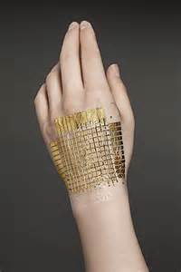 Medicine and Technology: Electronic skin or "e-skin" that has sensing ...