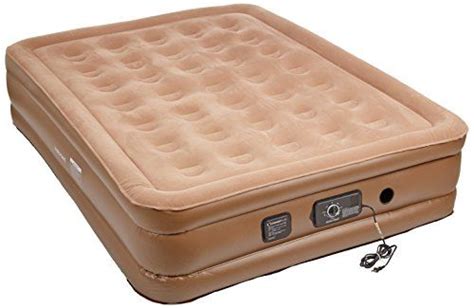 Insta Bed Raised Air Mattress With Never Flat Pump Feqtuls