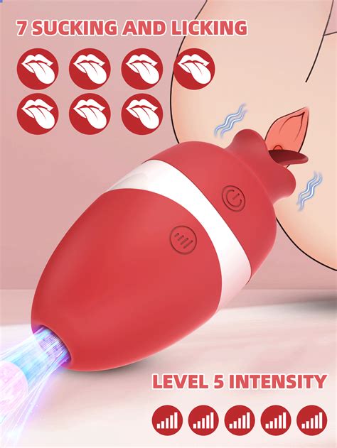 Licking Vibrator Tongue Lick Clitoris Sex Toy Sucker Stimulator Sex Sucking Toys In Adult