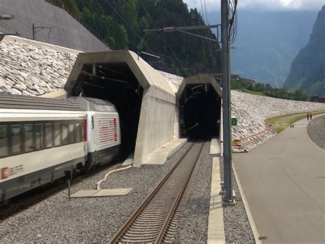 Gotthard Base Tunnel World S Longest And Deepest Railway Line Takes