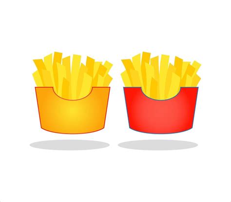 french fries with ketchup 16328103 Vector Art at Vecteezy