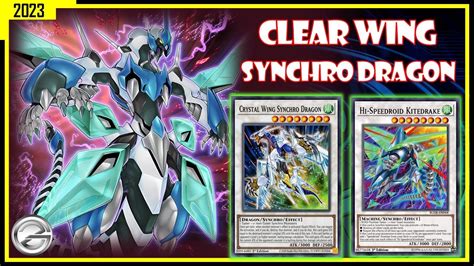 Yugioh Duel Links Clear Wing Synchro Dragon Deck Gameplay May 2023