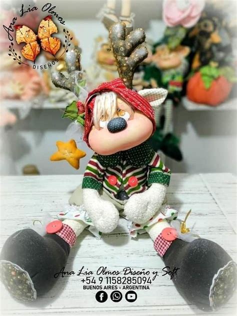 Pin By ATENAS ATENAS On CUADERNO Christmas Dolls Christmas Fabric