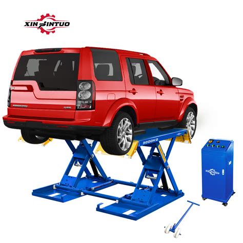 Jintuo Mid Rise Quick Hydraulic Vehicle Equipment Scissor Portable Car