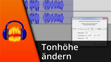 Audacity Tonh He Ndern Audacity Stimme Ndern Tutorial Youtube