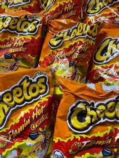 CHEETOS FLAMIN HOT ON HAND Food Drinks Packaged Instant Food On Carousell