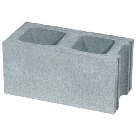 Revelstoke Block Revelstoke Concrete Block Grey Standard 16 In L