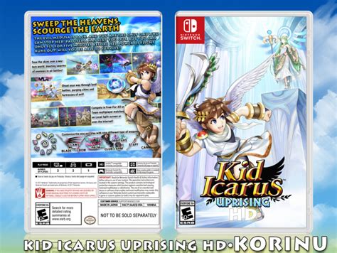 Kid Icarus Uprising Hd Misc Box Art Cover By Korinu