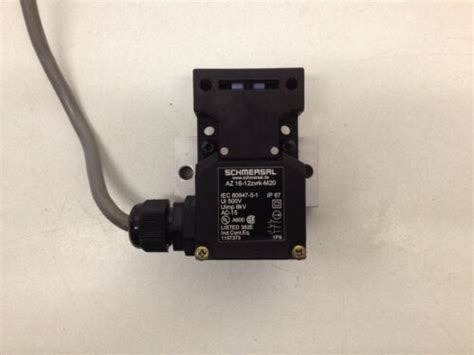 Schmersal Safety Interlock Switch Az16 12zvrk M20 Ebay