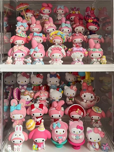 Hello kitty figures | Hello kitty my melody, Hello kitty items, Hello kitty
