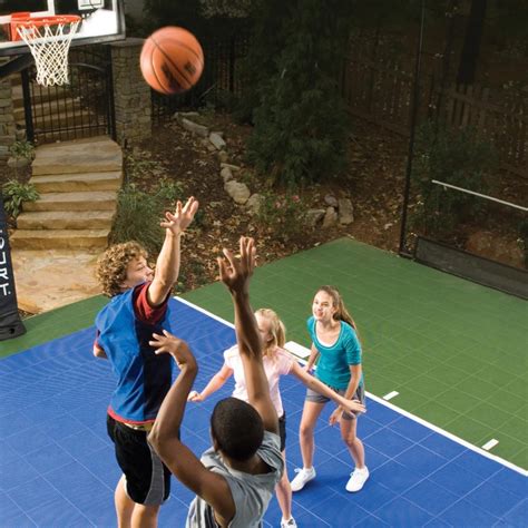 Basketball Court System - Full Court | Includes Court Markings – Sprung ...